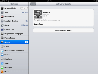 upgrading system software of apple devices
